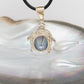 Turtle (Articulated) Mabe Diamond Pendant
