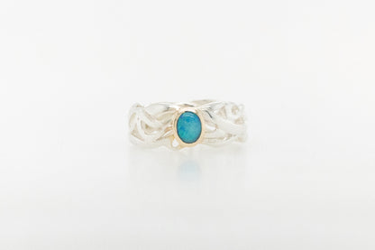 Opal Vine Ring