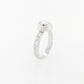 Abrolhos Keshi Pearl Embossed Ring