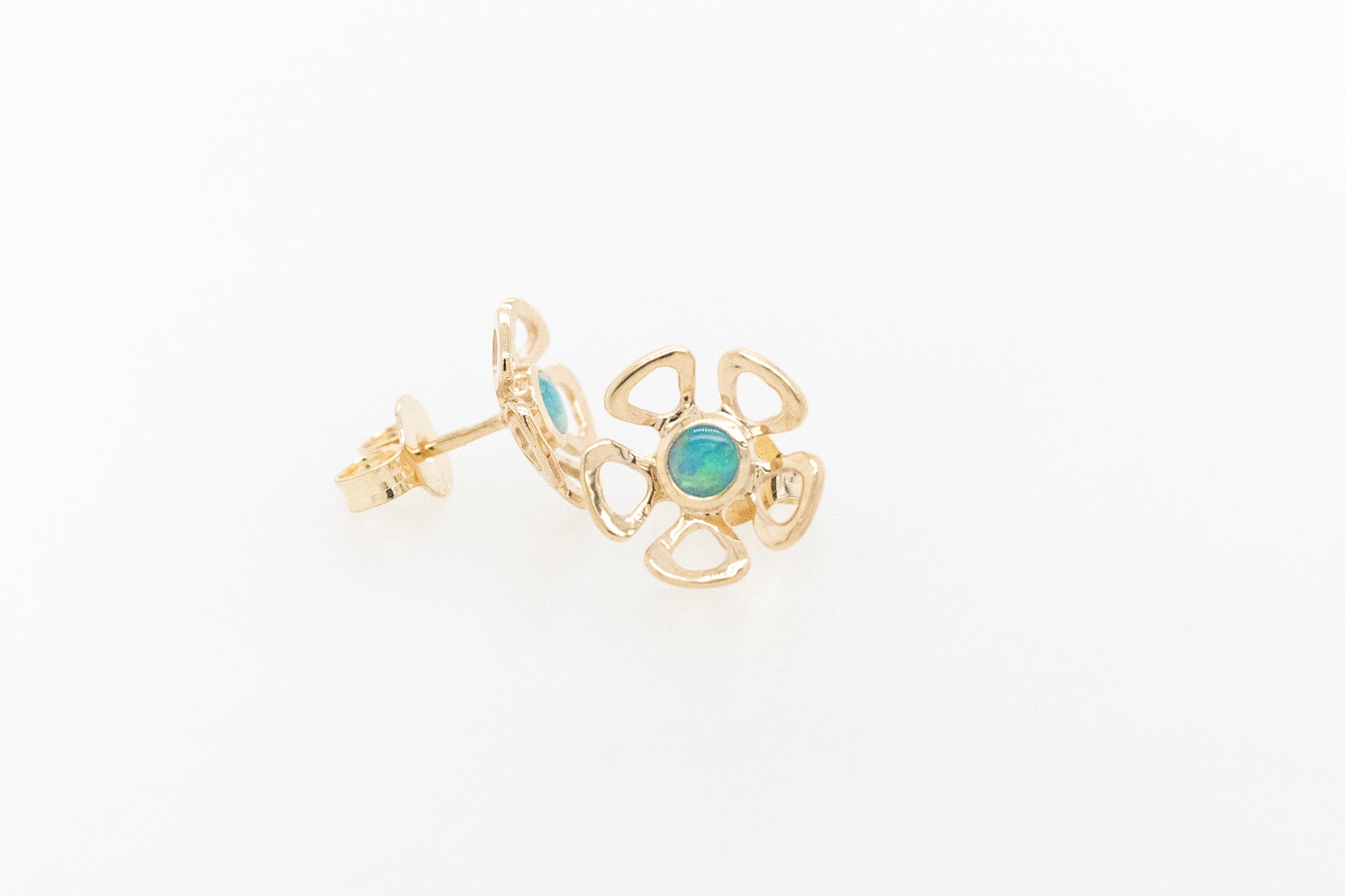 Opal Geraldton Wax Studs
