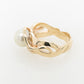 Pearl & Diamond Swirl Ring