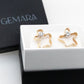 Diamond Seaweed Studs 
