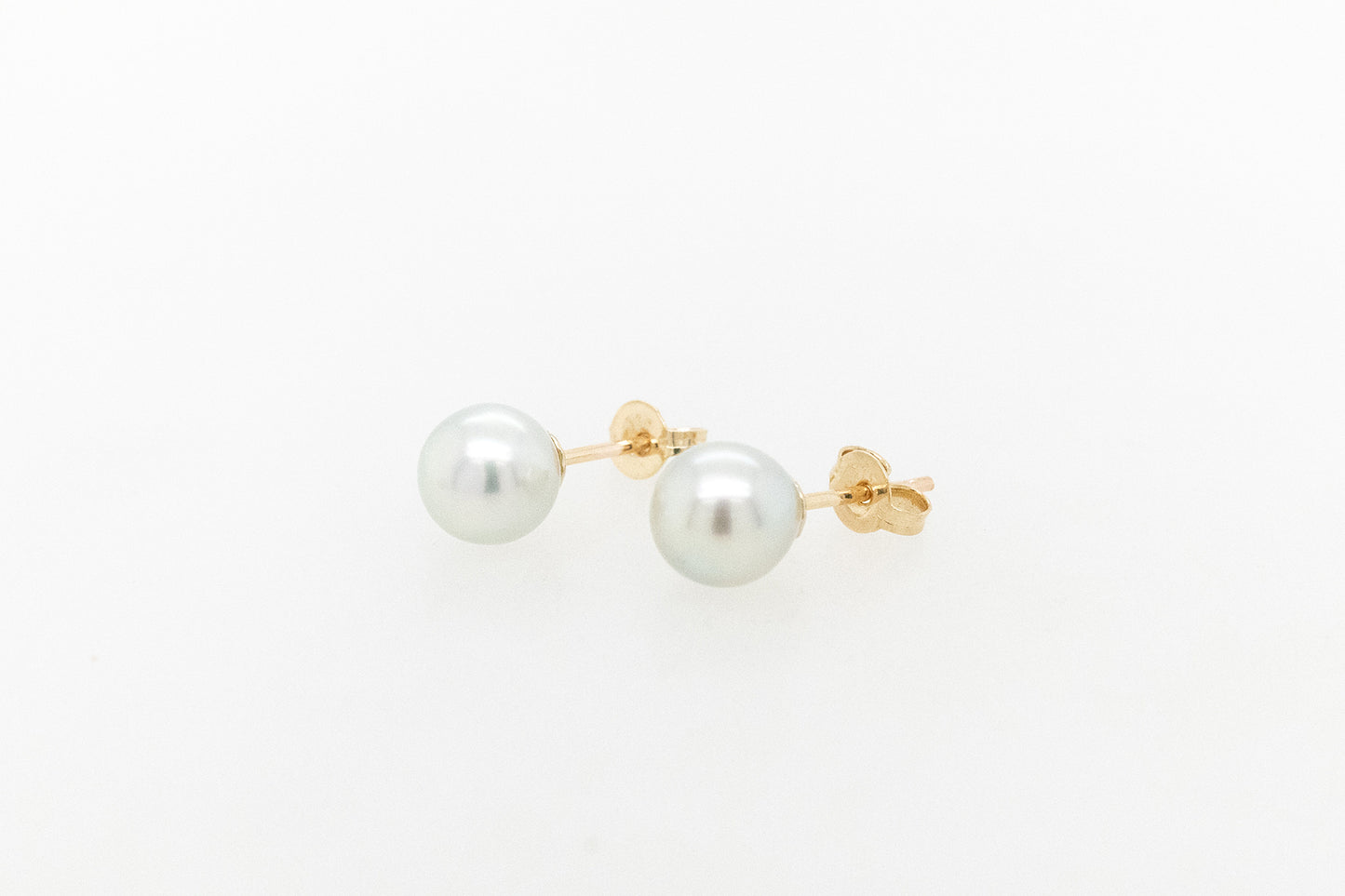Akoya Pearl Stud Earrings 6-7mm