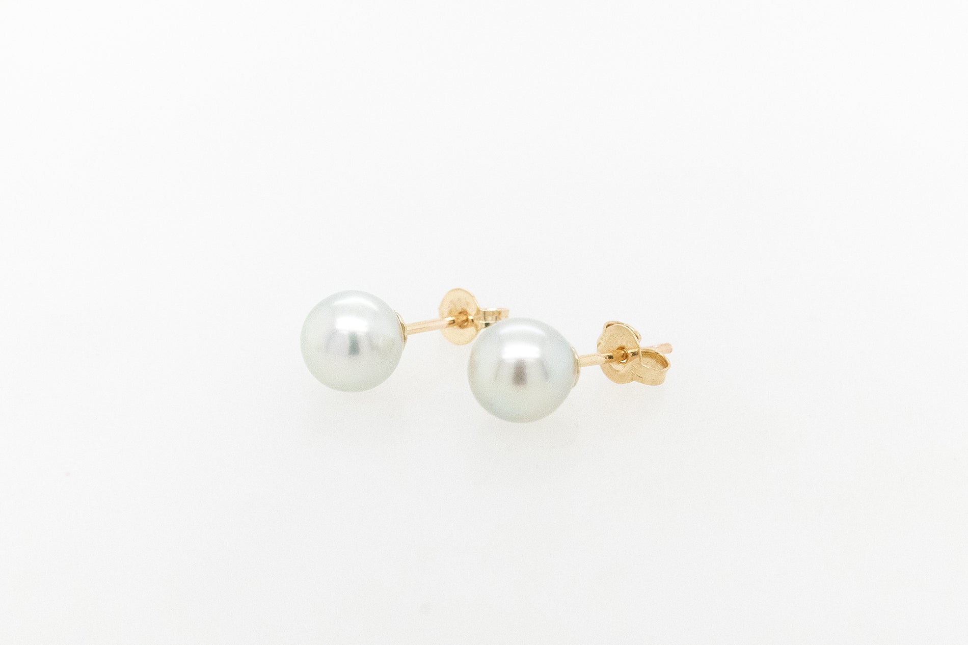 Akoya Pearl Stud Earrings 6-7mm