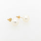 Akoya Pearl Stud Earrings 7.7mm