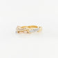 Argyle Swirl Diamond Ring