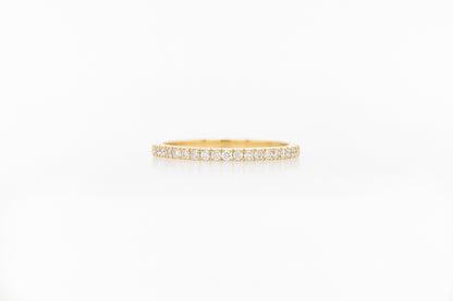 Fine Fishtail Wedding Band