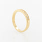 Fine Milgrain Wedding Band