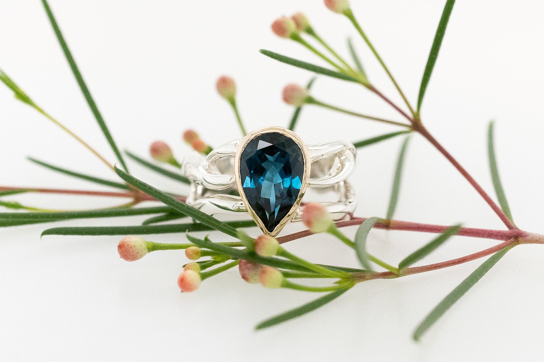 London Blue Topaz Dress Ring