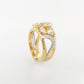 Natural Diamond Cluster Dress Ring