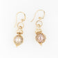 Embossed & French Knitted  Abrolhos Pearl Earrings
