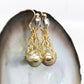 French Knitted Pearl Earrings