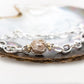 Knit Wrapped Pearl Bracelet