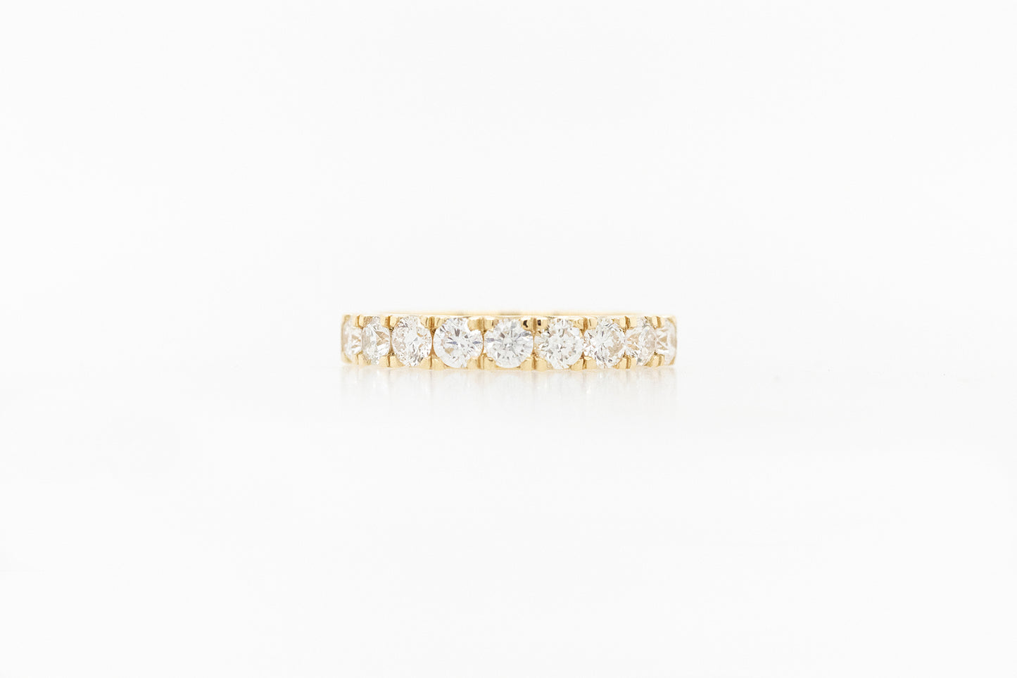 Fishtail-Set Wedding Ring 0.10ct 