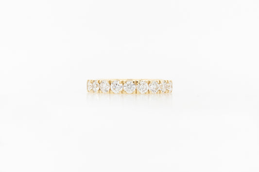 Fishtail-Set Wedding Ring 0.10ct 