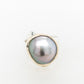 Abrolhos Island Mabe Two Toned Peal Ring