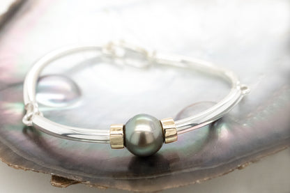Two Tone Abrolhos Pearl Bangle