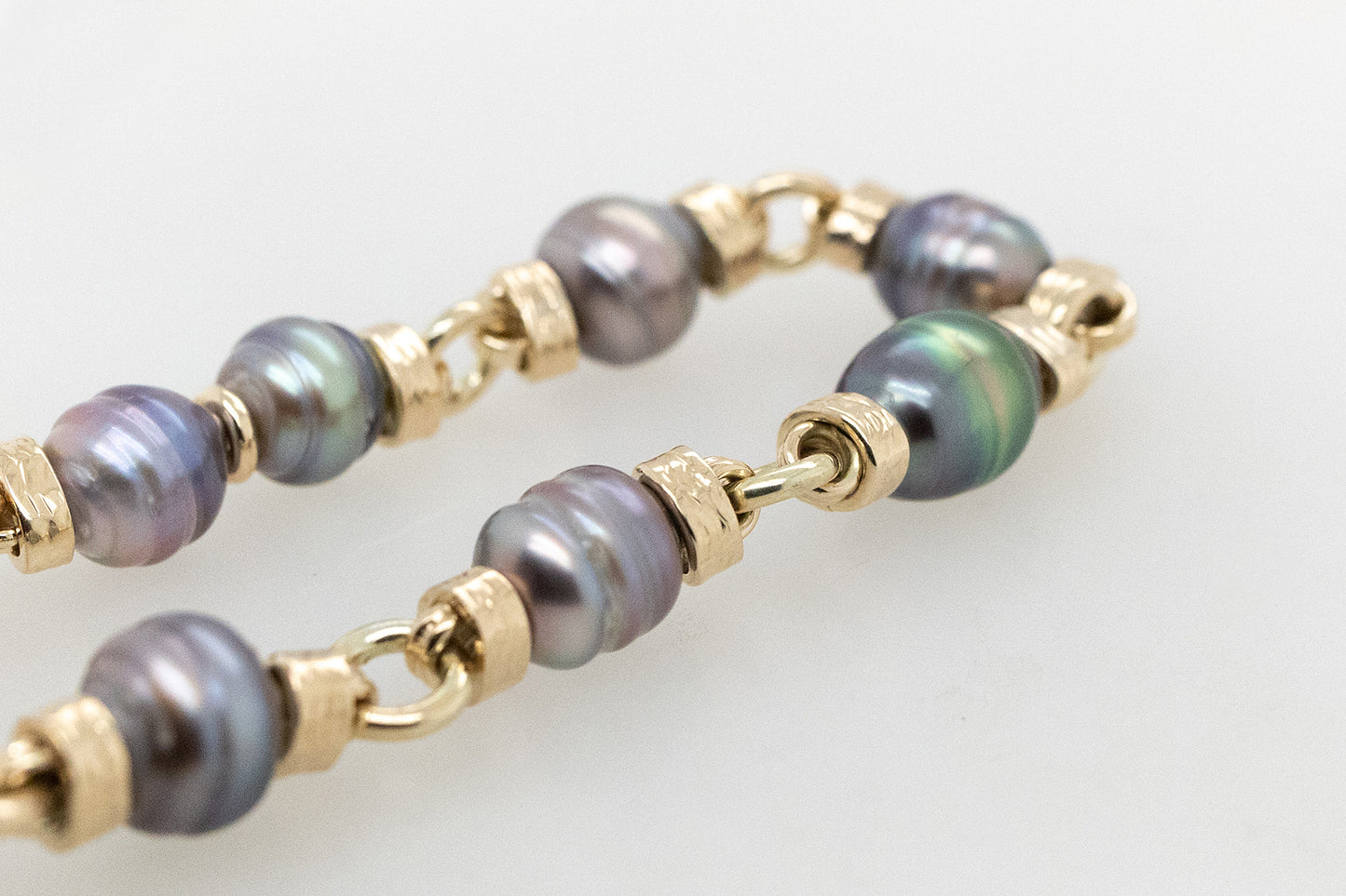 Abrolhos Pearl Chain Linked Necklace