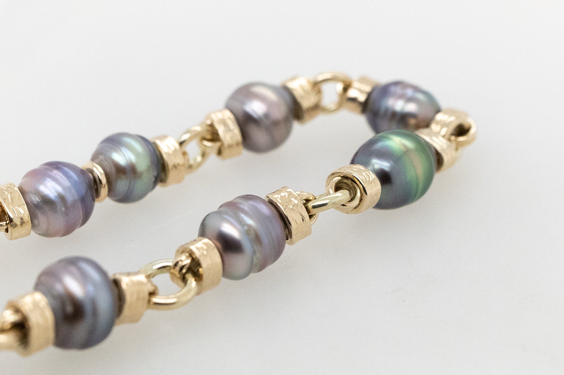 Abrolhos Pearl Chain Linked Necklace