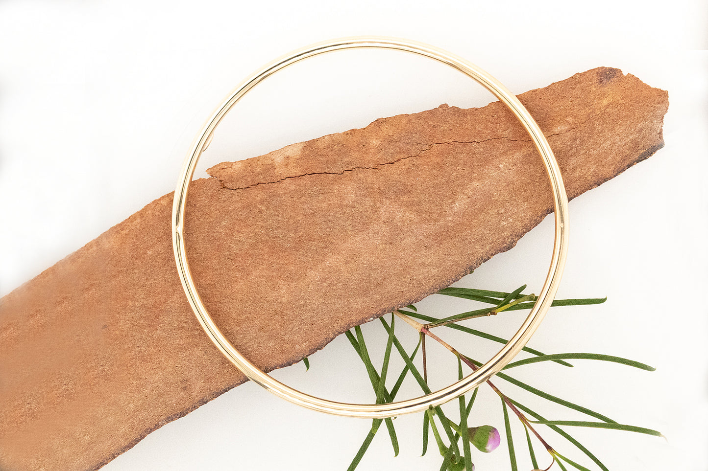 Solid Gold Bangle
