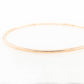 Solid Rose Gold Bangle