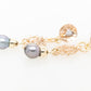 French Knitted & Embossed Pearl Stud Earrings