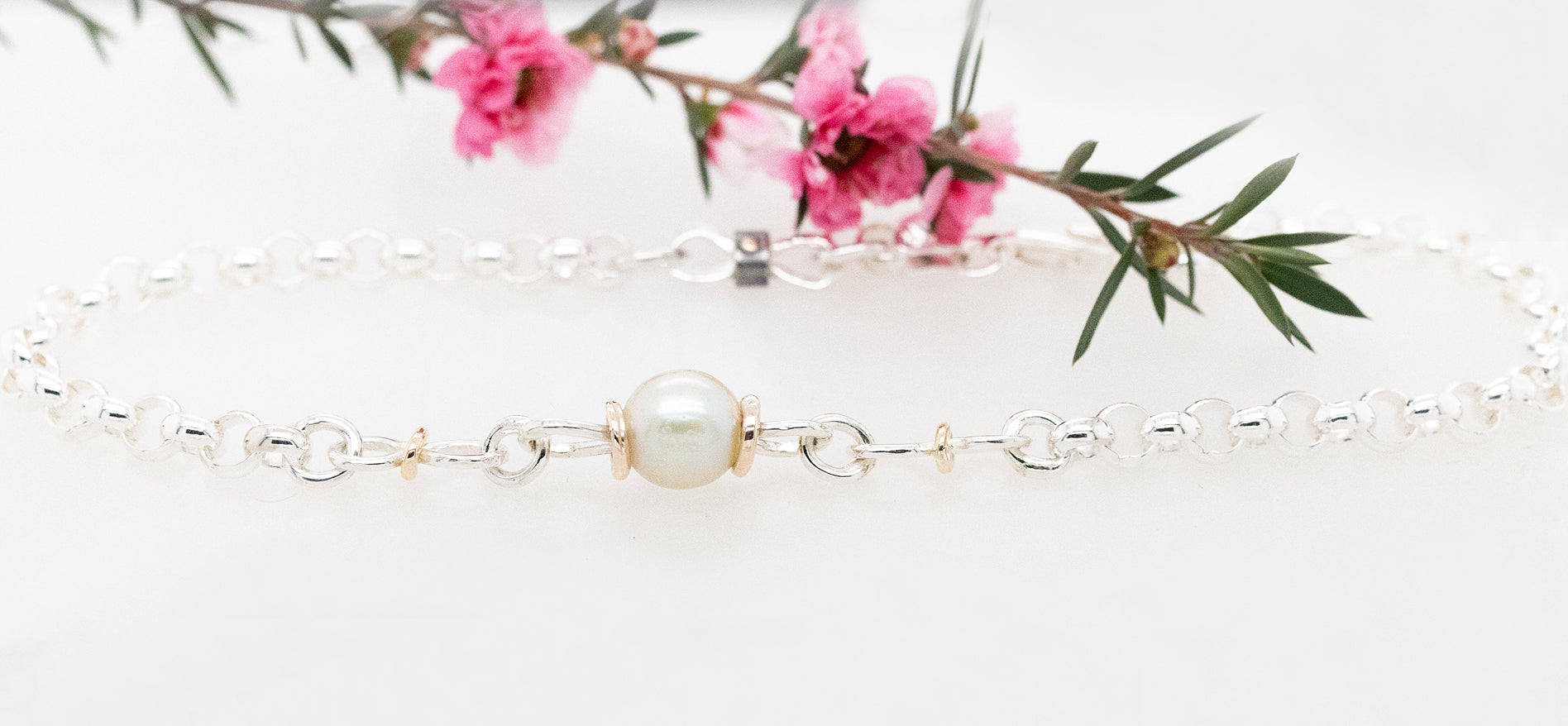 Abrolhos Island Pearl Anklet