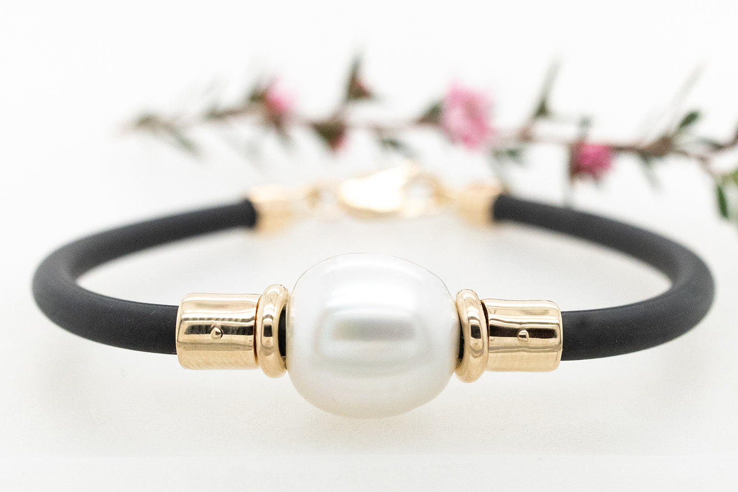 Neoprene Pearl Bracelet