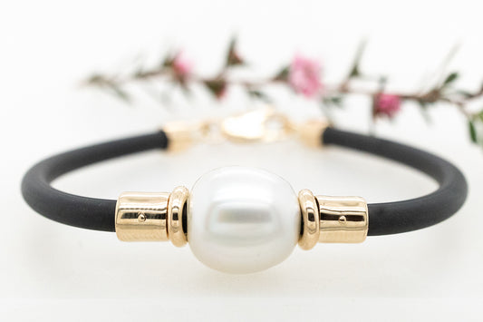 Neoprene Pearl Bracelet