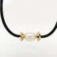 Geraldton Wax Cygnet Bay Pearl Neoprene Necklace