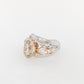 Aquamarine & Diamond Dress Ring