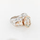 Aquamarine & Diamond Dress Ring