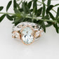 Aquamarine & Diamond Dress Ring
