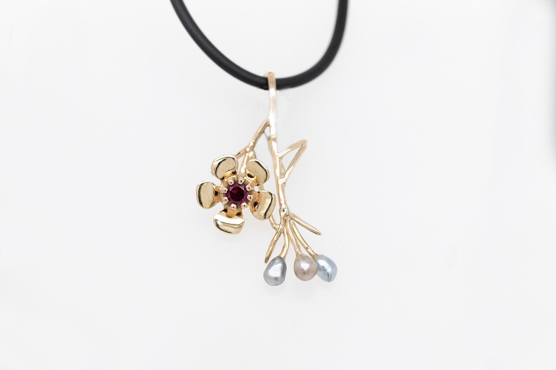 Geraldton Wax Stem Pendant 