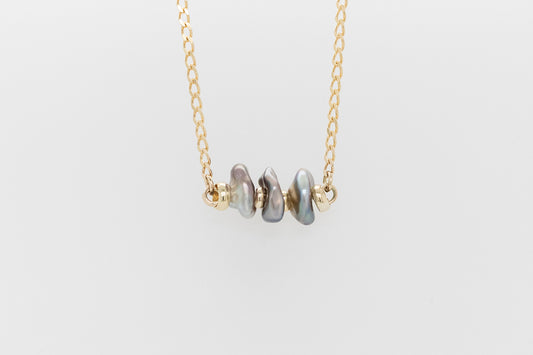 Abrolhos Keshi Pearl Necklace