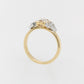 1.336ct Cushion Cut Kimberly Champange Diamond Engagement Ring