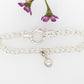 Bolt Ring Belcher Bracelet with Abrolhos Pearl Charm