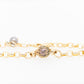 18/9ct Abrolhos Black Lipped Pearl French Knitted Bracelet