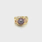 Pearl & 4PP Pink Diamond Ring