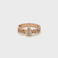 Filigree Pear Diamond Ring 18R