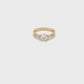 Engagement Ring 0.63ct Solitaire Fancy Band