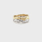 Wedding Ring Gent's Molten Diamonds