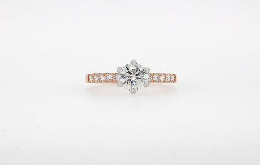 18RW Engagement Ring