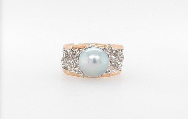 Pearl Knitted Ring 9WR
