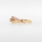 Pink Diamond Ring 0.10ct 7PR Cert 18YR