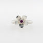 Geraldton Wax Ring Garnet SS