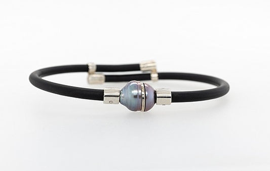 Baby Bangle Pearl Adjustable Neoprene