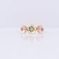 Geraldton Wax 3 Flower Diamond Ring