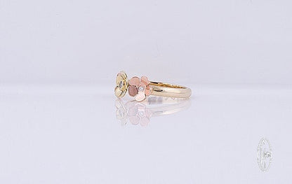 Geraldton Wax 3 Flower Diamond Ring