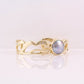 Mabe Pearl Cuff with Diamonds